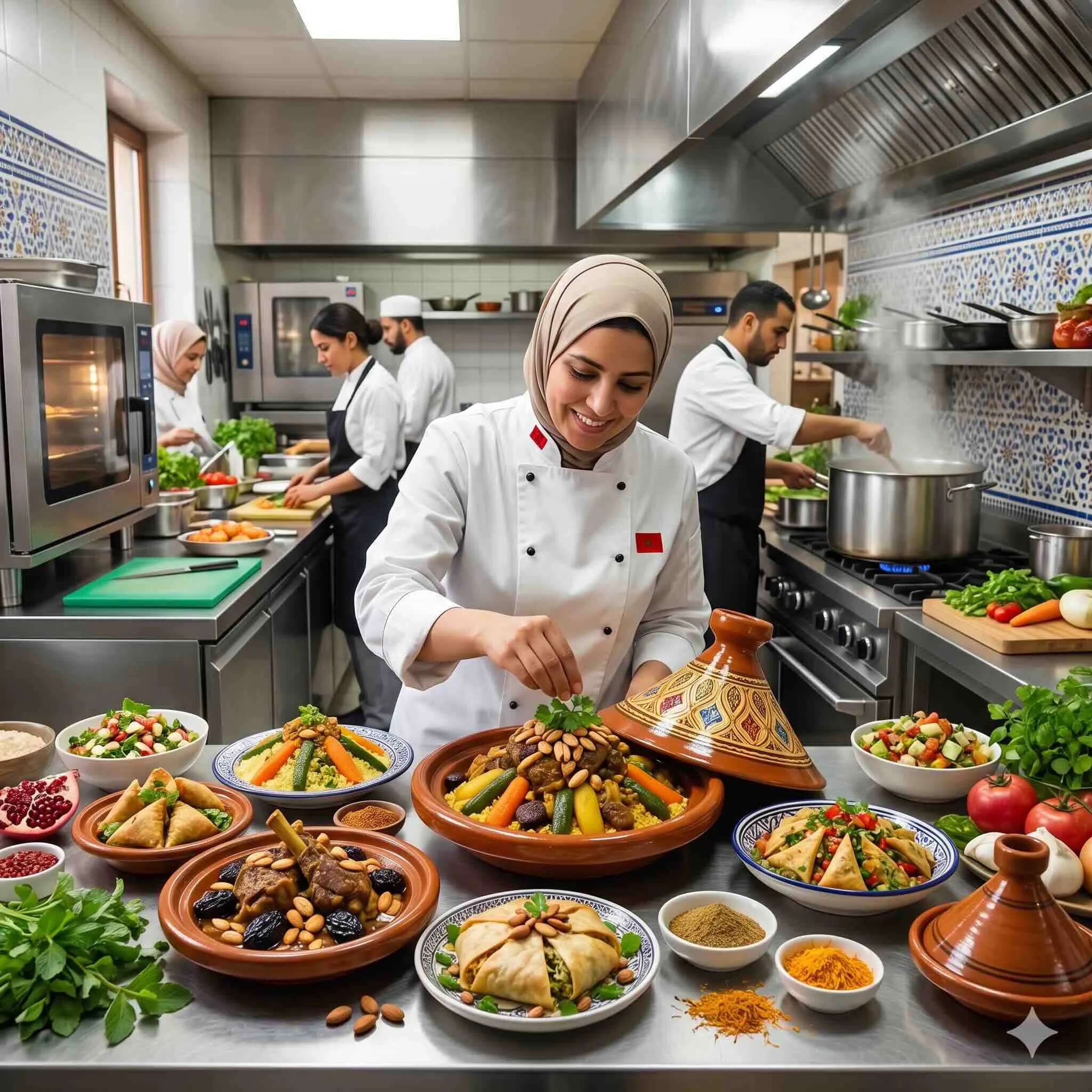 Uniforme Restauration Cuisine Maroc